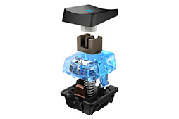 画像ギャラリー No.005のサムネイル画像 / ROCCAT,独自キースイッチ採用のエントリー市場向けキーボード「Vulcan 80」を発売。重量210gのアナログヘッドセット「Noz」も