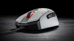 画像ギャラリー No.001のサムネイル画像 / ROCCATのゲーマー向けマウス「KAIN 122 AIMO」が発売。新型独自センサーを採用した「KAIN 120 AIMO」のホワイトモデル