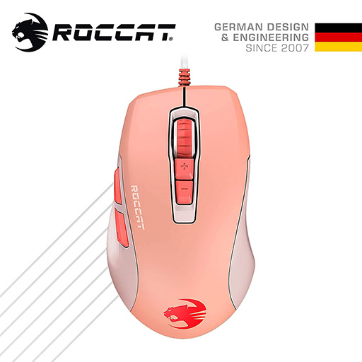 画像ギャラリー No.001のサムネイル画像 / ROCCATの軽量マウス「KONE PURE ULTRA」にピンクの新色登場