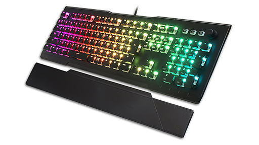 画像ギャラリー No.001のサムネイル画像 / 独自の赤軸系スイッチを採用したROCCAT製キーボード「VULCAN 121 AIMO」に日本語配列モデルが登場