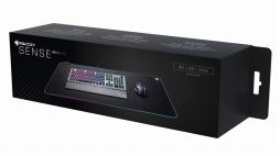 画像ギャラリー No.003のサムネイル画像 / 横幅90cmの光る大判マウスパッドがROCCATから登場