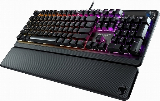 画像ギャラリー No.002のサムネイル画像 / ROCCATからエントリー市場向けキーボードが登場。赤軸とメンブレンの2製品