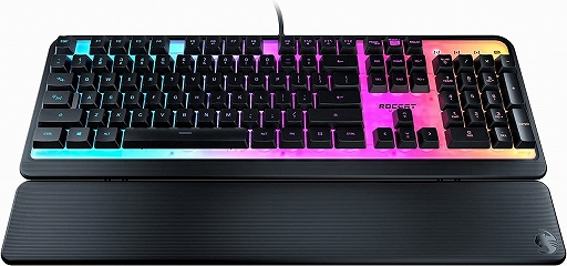 画像ギャラリー No.007のサムネイル画像 / ROCCATからエントリー市場向けキーボードが登場。赤軸とメンブレンの2製品