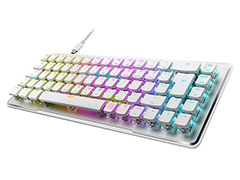 独自光学式スイッチ採用のROCCAT製65％キーボードにワイヤレスモデルが登場