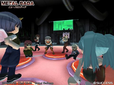 画像ギャラリー No.003のサムネイル画像 / mixiアプリ「メタルサーガ」,マイミクと一緒に賞金首を討伐しよう
