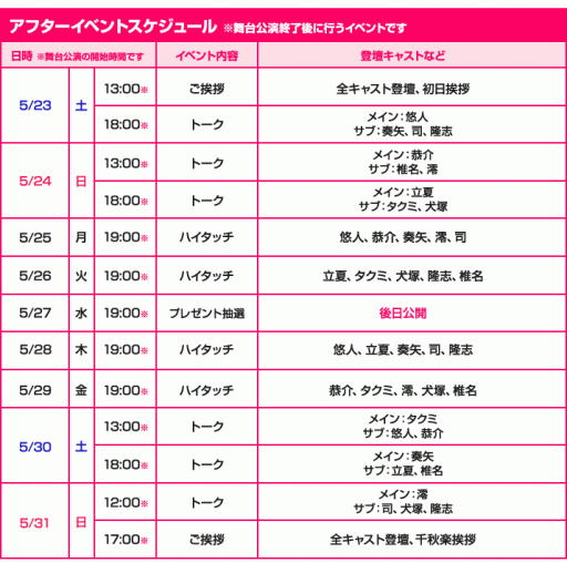画像ギャラリー No.001のサムネイル画像 / 舞台「STORM LOVER」のアフターイベントが開催決定。ビジュアルの追加も