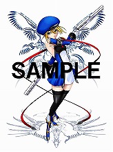 画像ギャラリー No.005のサムネイル画像 / 「BLAZBLUE Portable」,店舗別予約特典のイラストを公開