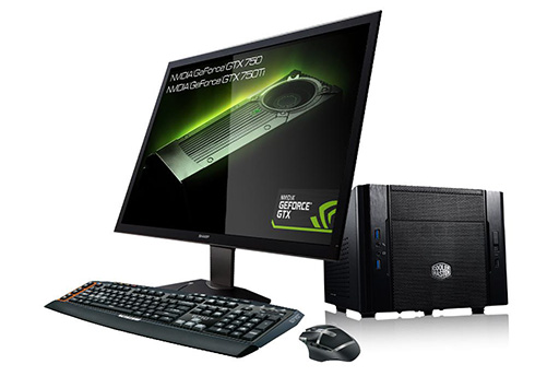 画像ギャラリー No.001のサムネイル画像 / Faith，GTX 750シリーズ搭載ゲームPC計6製品を発売。ELSA製GTX 750 Tiカードモデルもラインナップ