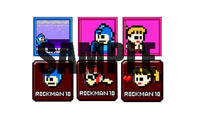 画像ギャラリー No.001のサムネイル画像 / 「ロックマン10」Twitter用壁紙を配信＆“E缶”が特大クッションに