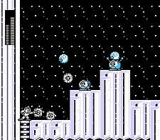 画像ギャラリー No.007のサムネイル画像 / 「ロックマン10 宇宙からの脅威！！」，雷を落とす雷雲を放つものなどバリエーション豊かな特殊武器から4種類を紹介