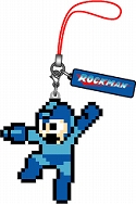 画像ギャラリー No.001のサムネイル画像 / ドット絵「ロックマン」やあのボスキャラ達のストラップ第2弾が登場