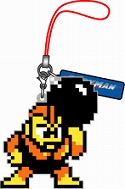画像ギャラリー No.005のサムネイル画像 / ドット絵「ロックマン」やあのボスキャラ達のストラップ第2弾が登場