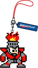画像ギャラリー No.006のサムネイル画像 / ドット絵「ロックマン」やあのボスキャラ達のストラップ第2弾が登場