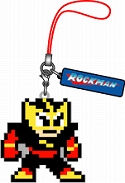 画像ギャラリー No.007のサムネイル画像 / ドット絵「ロックマン」やあのボスキャラ達のストラップ第2弾が登場