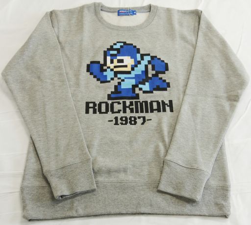 画像ギャラリー No.001のサムネイル画像 / 8ビット・ロックマンをプリントしたトレーナーが登場。しまむらで販売