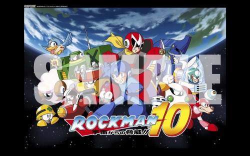 画像ギャラリー No.002のサムネイル画像 / 「ロックマン10」配信開始。記念壁紙の“Webメディア版”を掲載