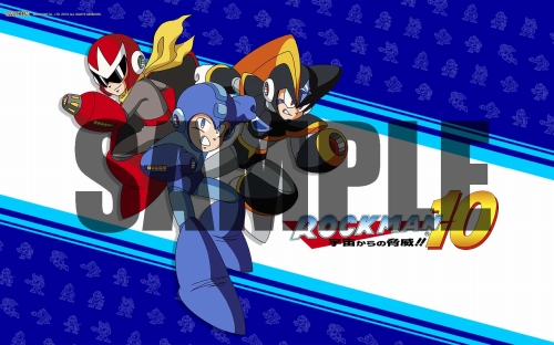 画像ギャラリー No.003のサムネイル画像 / 「ロックマン10」配信開始。記念壁紙の“Webメディア版”を掲載
