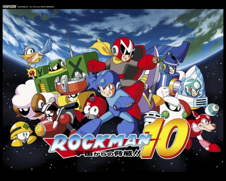 画像ギャラリー No.005のサムネイル画像 / 「ロックマン10」配信開始。記念壁紙の“Webメディア版”を掲載