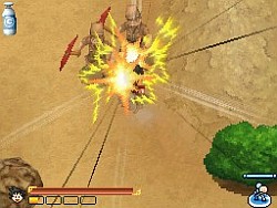 画像ギャラリー No.051のサムネイル画像 / レッドリボン軍とのバトルを再現したNDS用アクションアドベンチャー「ドラゴンボールDS2」,バンダイナムコゲームスより2010年2月11日発売