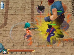 画像ギャラリー No.011のサムネイル画像 / レッドリボン軍と戦う「ドラゴンボールDS2」では,ブルマやクリリンも操作可能に
