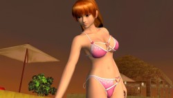 画像ギャラリー No.005のサムネイル画像 / 「DEAD OR ALIVE Paradise」，“かすみ”と“リサ”のセクシーなグラビアカットを掲載。予約特典「お風呂ポスター」の画像も公開に