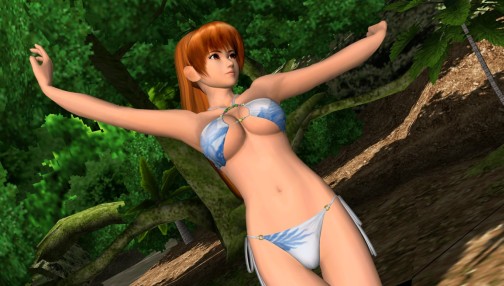 画像ギャラリー No.006のサムネイル画像 / 「DEAD OR ALIVE Paradise」，“かすみ”と“リサ”のセクシーなグラビアカットを掲載。予約特典「お風呂ポスター」の画像も公開に