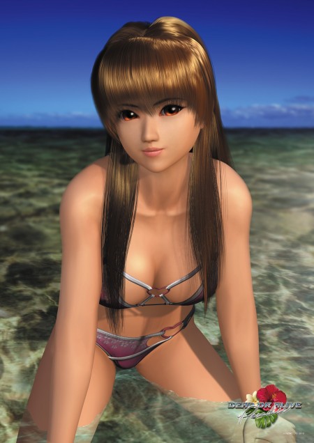 画像ギャラリー No.016のサムネイル画像 / 「DEAD OR ALIVE Paradise」，“かすみ”と“リサ”のセクシーなグラビアカットを掲載。予約特典「お風呂ポスター」の画像も公開に
