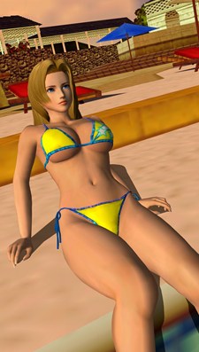 画像ギャラリー No.012のサムネイル画像 / 「DEAD OR ALIVE Paradise」，“あやね”“ティナ”“こころ”のセクシーな水着姿を収めたグラビアショットを掲載