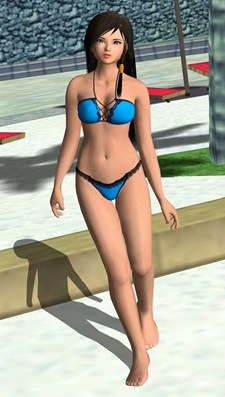 画像ギャラリー No.018のサムネイル画像 / 「DEAD OR ALIVE Paradise」，“あやね”“ティナ”“こころ”のセクシーな水着姿を収めたグラビアショットを掲載
