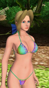 画像ギャラリー No.008のサムネイル画像 / 「DEAD OR ALIVE Paradise」，「エレナ」「クリスティ」「レイファン」のセクシーグラビアショットをチェック。先着購入特典の情報も