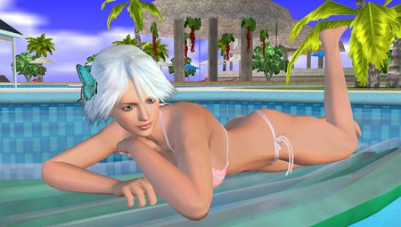 画像ギャラリー No.012のサムネイル画像 / 「DEAD OR ALIVE Paradise」，「エレナ」「クリスティ」「レイファン」のセクシーグラビアショットをチェック。先着購入特典の情報も