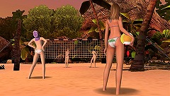 画像ギャラリー No.006のサムネイル画像 / 「DEAD OR ALIVE Paradise」，ビーチバレーやどんけつゲームなど，ニューザック島で楽しめる「トロピカル・アクティビティ」は目のやり場に困ります