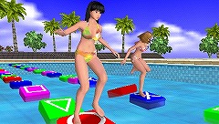 画像ギャラリー No.015のサムネイル画像 / 「DEAD OR ALIVE Paradise」，ビーチバレーやどんけつゲームなど，ニューザック島で楽しめる「トロピカル・アクティビティ」は目のやり場に困ります