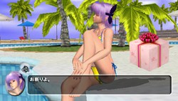 画像ギャラリー No.027のサムネイル画像 / 「DEAD OR ALIVE Paradise」女の子達との関係を表すパラメータ「なかよし度」を上げるとレアなグラビアショットが見られるかも？