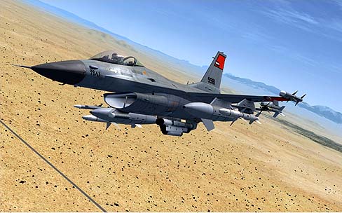 画像ギャラリー No.004のサムネイル画像 / オーバーランド，F-16をフィーチャーした「MSFS X」のアドオン，「Aerosoft F-16 Fighting Falcon X」を本日から発売開始