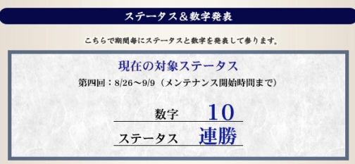 画像ギャラリー No.002のサムネイル画像 / 夏の特別企画,「神魔令」“数字合わせイベント”は9月9日まで