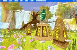 画像ギャラリー No.008のサムネイル画像 / 「AILA Online」，サービス開始時に公開される四つの地域やペットの情報を公開