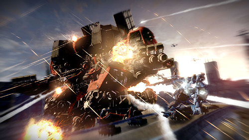 画像ギャラリー No.005のサムネイル画像 / 「ARMORED CORE V」最新情報。チームプレイ用の「エクストラミッション」は強敵が待ち受ける高難度＆高報酬ミッション