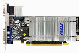 画像ギャラリー No.001のサムネイル画像 / MSI，ファンレス＆Low Profile仕様のHD 5450搭載カード
