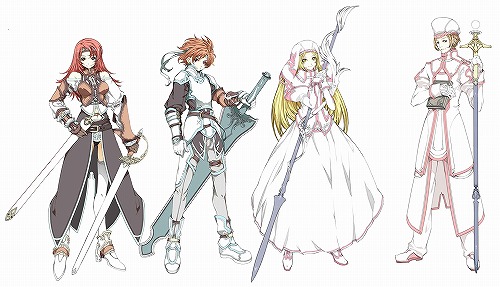 画像ギャラリー No.001のサムネイル画像 / 携帯用MMORPG「ソーサリーサーガ」,課金方式にアイテム課金制を採用。プレイヤーキャラクターのイラストも公開