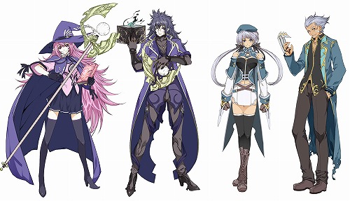 画像ギャラリー No.002のサムネイル画像 / 携帯用MMORPG「ソーサリーサーガ」,課金方式にアイテム課金制を採用。プレイヤーキャラクターのイラストも公開