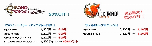 画像ギャラリー No.009のサムネイル画像 / 「FF」「サガ」シリーズ含むスクエニ作品の年末年始セールがスタート。アプリ版を対象に2020年1月5日まで実施