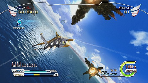 画像ギャラリー No.007のサムネイル画像 / 強力な“オールドゲーマーホイホイ”であることは認めるが,この爽快感は今でも十分通用する!「アフターバーナークライマックス」の魅力をプレイムービーとあわせて紹介