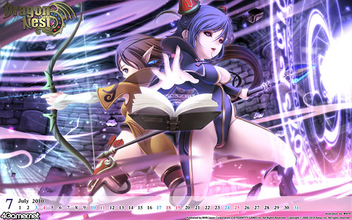 画像ギャラリー No.002のサムネイル画像 / 待たせてゴメンねっ！ 新連載（になっちゃった）「まい・しうの☆壁紙で逢いましょう☆」第1回は「モンスターハンター フロンティア オンライン」と「ドラゴンネスト」の2タイトルとコラボしちゃったのデス