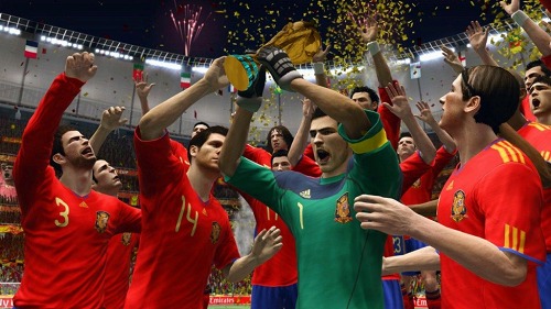 画像ギャラリー No.001のサムネイル画像 / ワールドカップの優勝国はスペイン!? Electronic Artsが「2010 FIFA World Cup South Africa」で今大会の結果を予想した