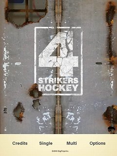 画像ギャラリー No.001のサムネイル画像 / iPad用エアホッケーゲーム「4 Strikers Hockey」が7月下旬発売