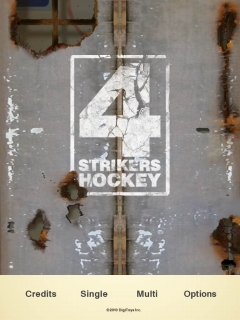 画像ギャラリー No.010のサムネイル画像 / iPadでエアホッケー。「4 Strikers Hockey」，最大4人での対戦可