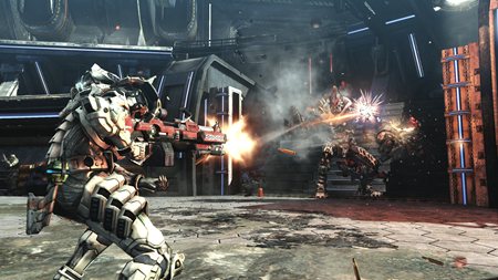 画像ギャラリー No.029のサムネイル画像 / 「VANQUISH」登場人物や行く手を阻む強敵，武器などの情報が公開。予約特典で強力な武器3種が入手できるダウンロードコードが付属