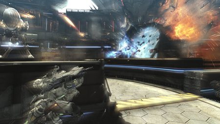 画像ギャラリー No.031のサムネイル画像 / 「VANQUISH」登場人物や行く手を阻む強敵，武器などの情報が公開。予約特典で強力な武器3種が入手できるダウンロードコードが付属