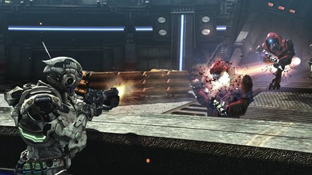画像ギャラリー No.037のサムネイル画像 / 「VANQUISH」登場人物や行く手を阻む強敵，武器などの情報が公開。予約特典で強力な武器3種が入手できるダウンロードコードが付属